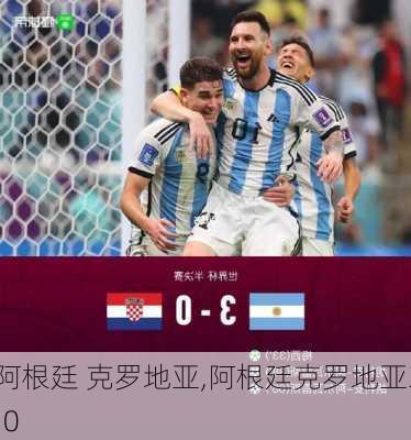 阿根廷 克罗地亚,阿根廷克罗地亚3:0